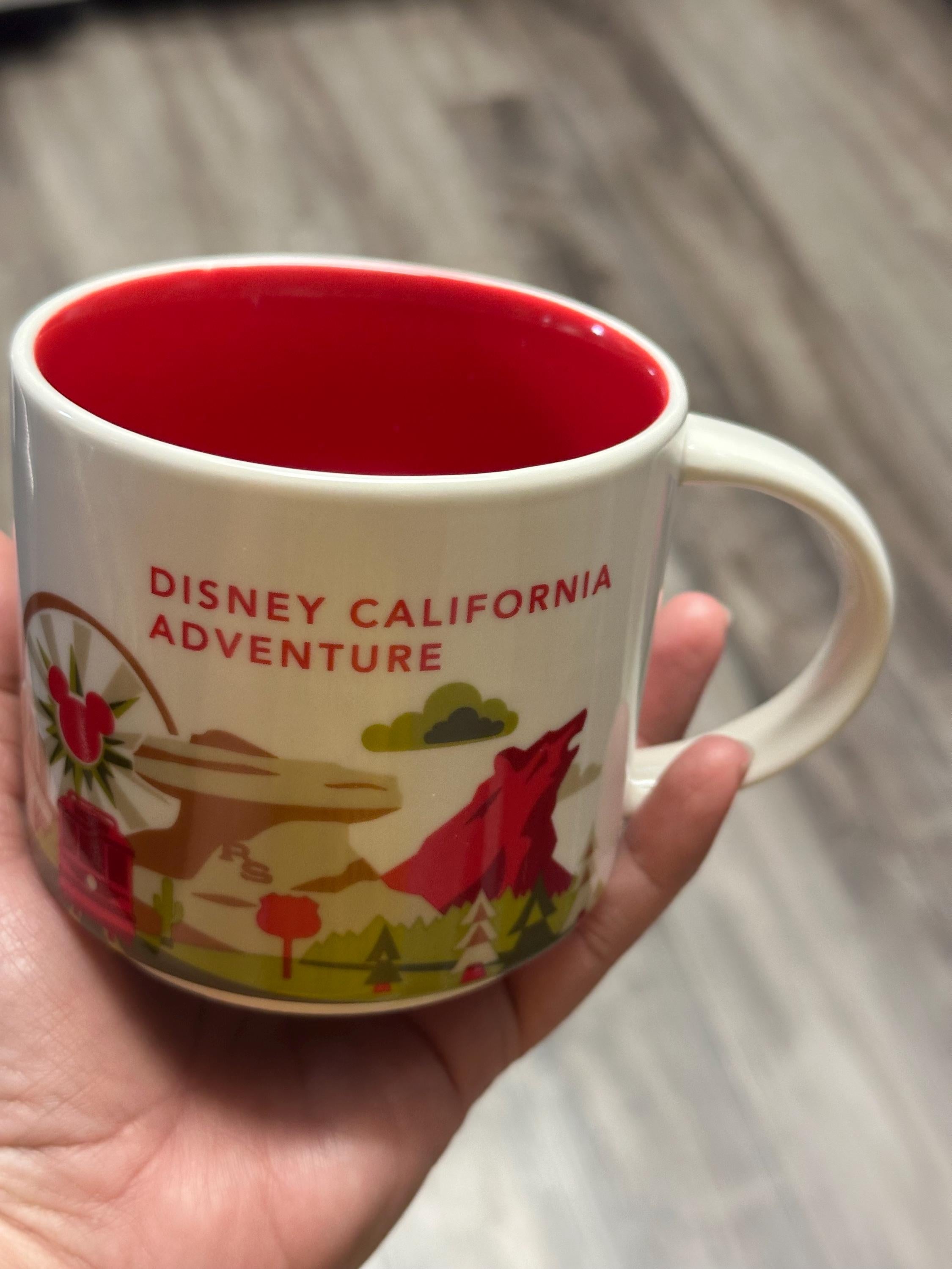 Disney California Adventure You Are Here Starbucks Mug. Ship Fast!