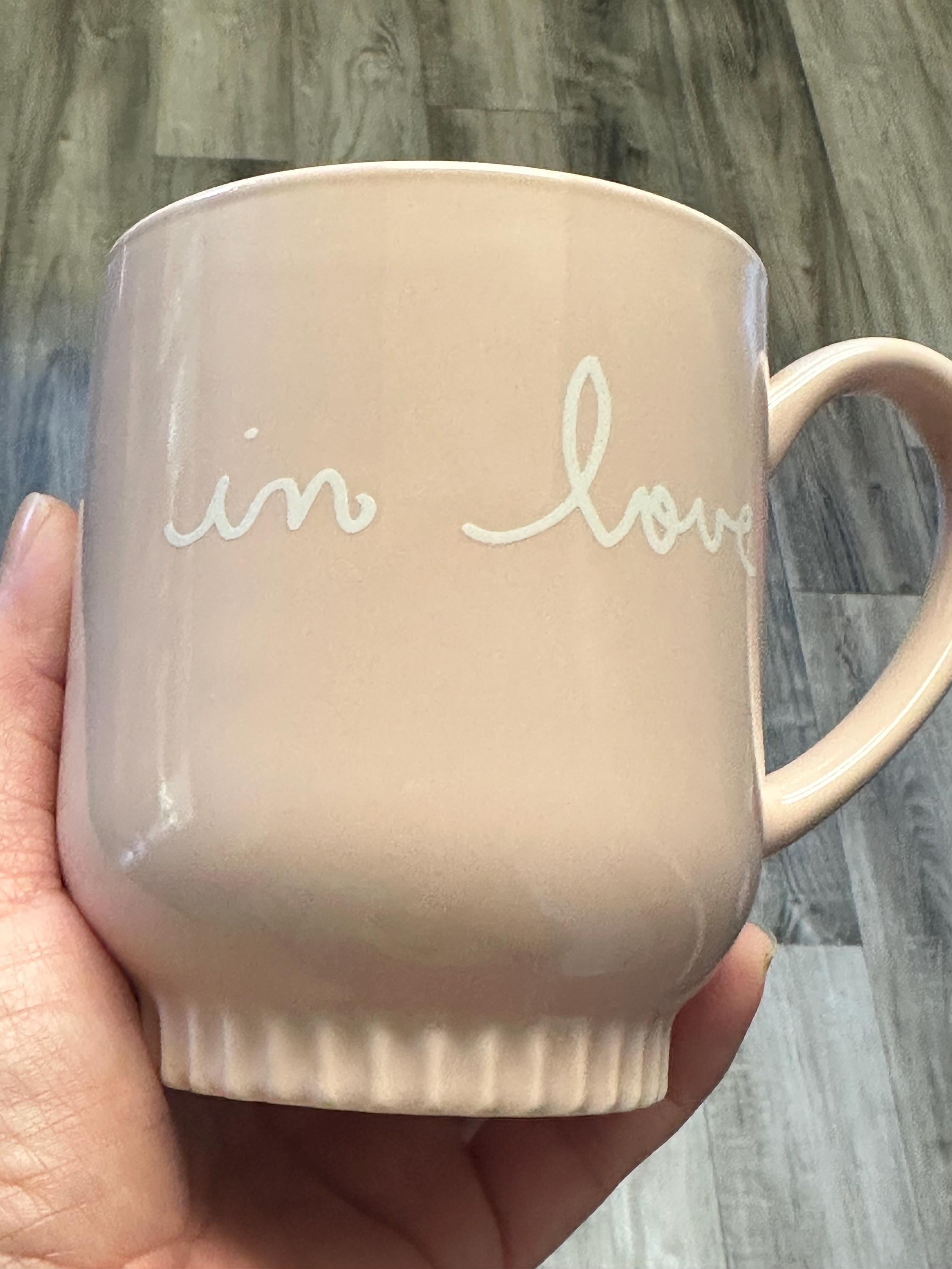 In love Mug 14 oz | Porcelain Coffee Cup. Ship Fast!