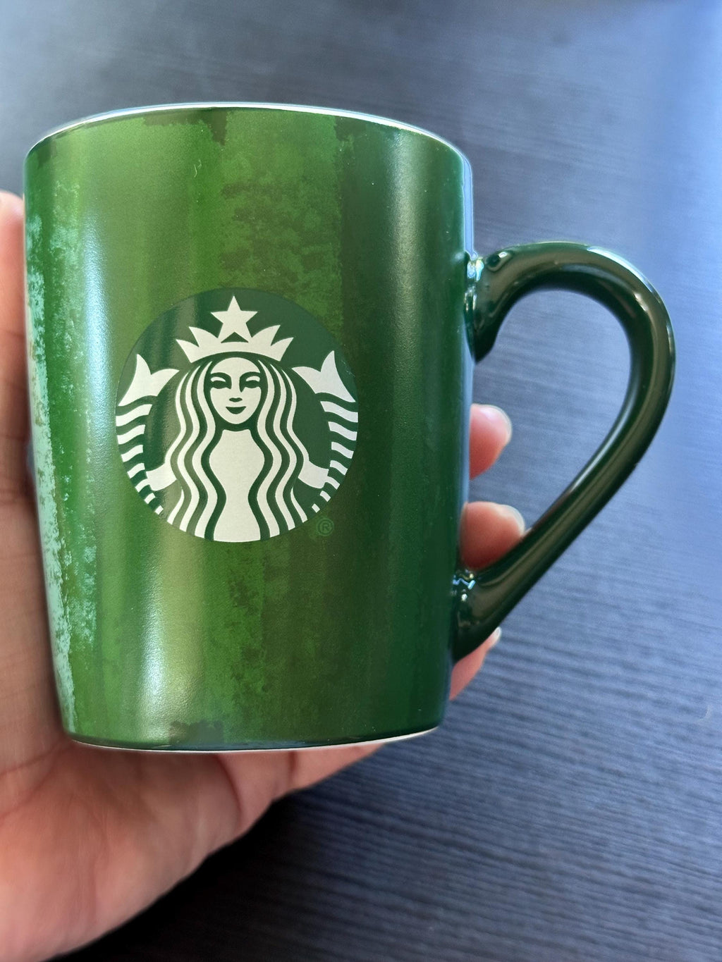 Starbucks Holiday Mug: Green 2021 Teacup, 10 Oz. Ship Fast!