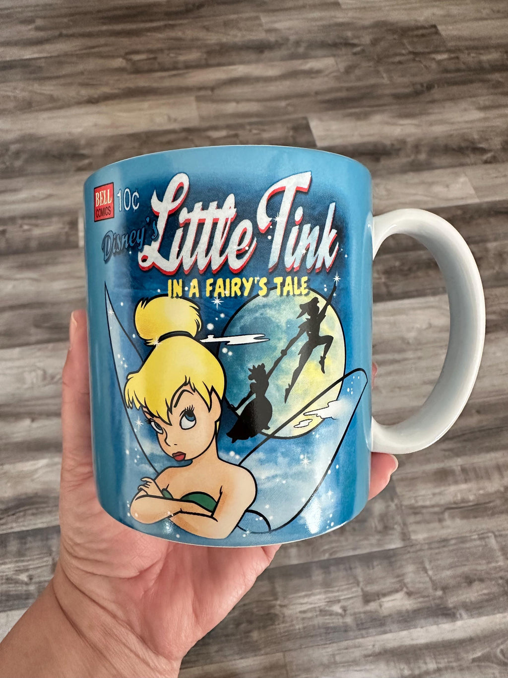 Disney Tinker Bell Collectible Mug – 16 oz Fairy Tale Cup. Ship Fast!
