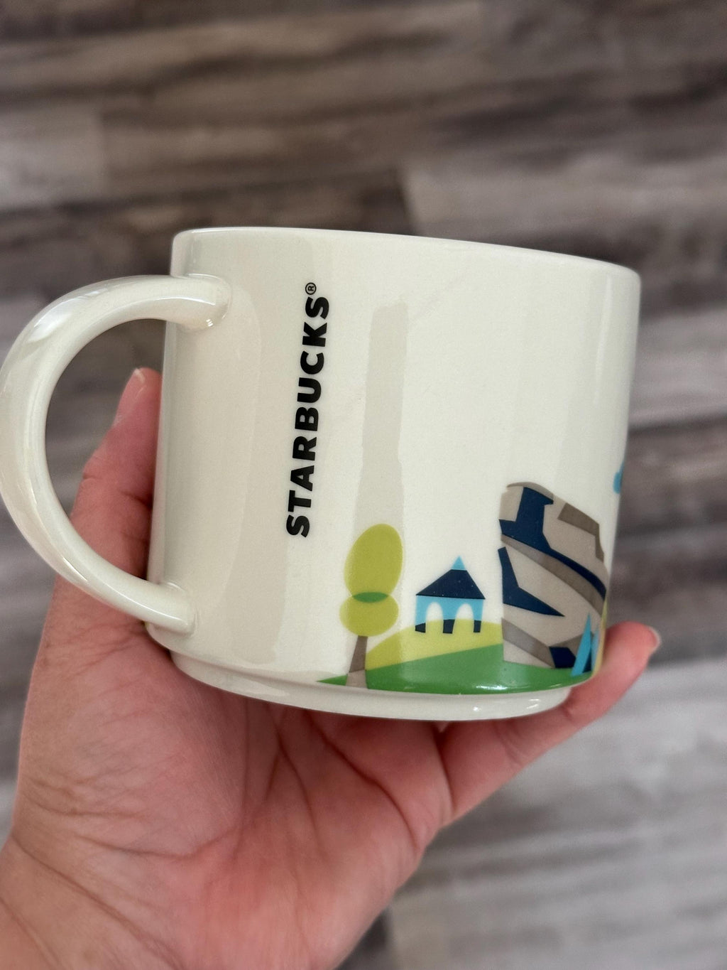 Starbucks Denver “You Are Here” YAH Collection 14oz Coffee Mug 2013. Ship Fast!