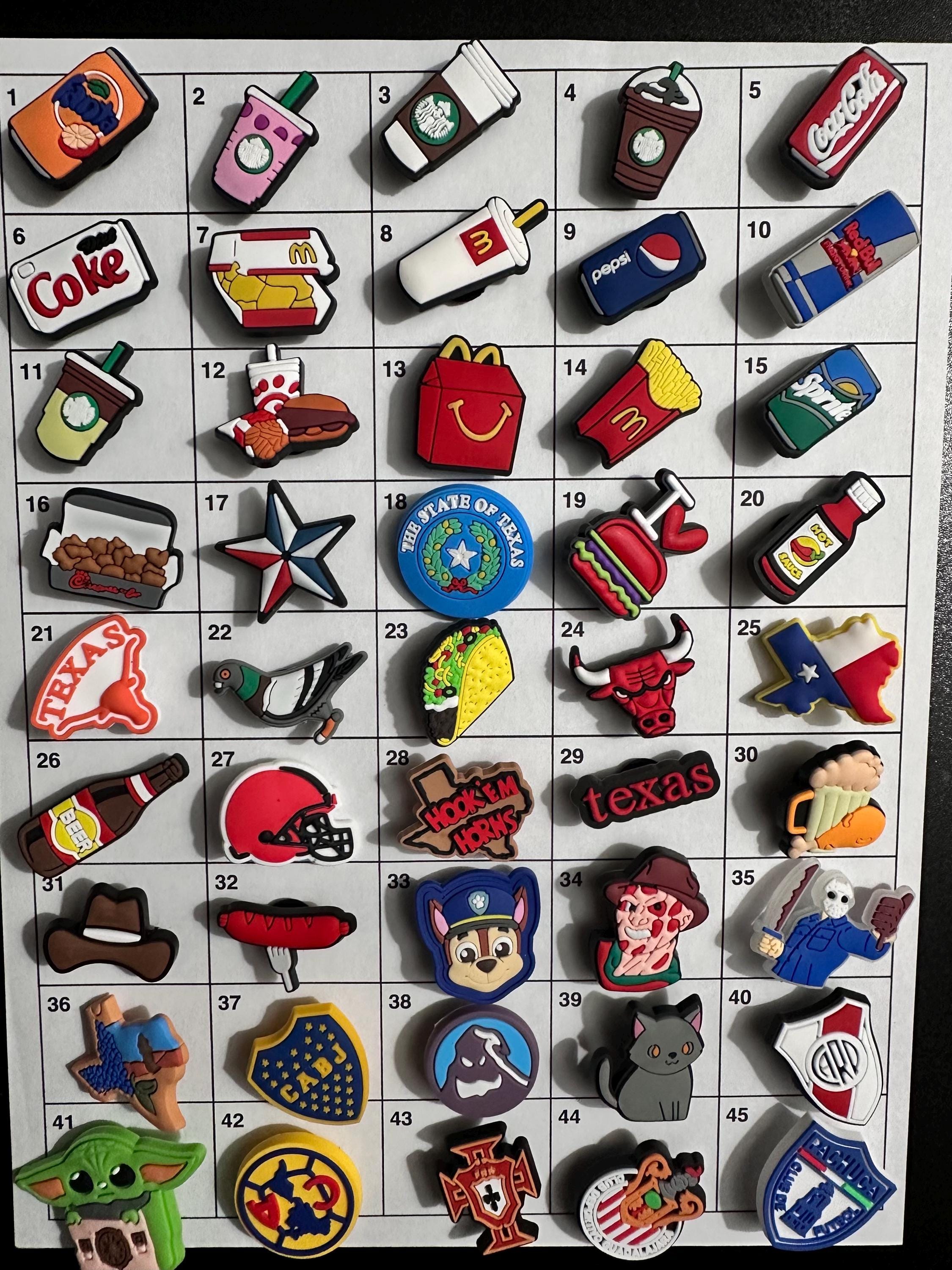Shoe Charms for Clogs Charms Food Sports Halloween. Ship Fast! | Little Joy Market