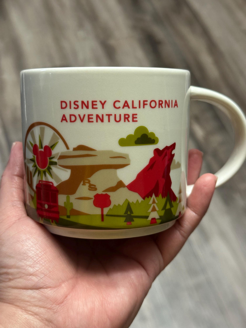 Disney California Adventure You Are Here Starbucks Mug. Ship Fast!