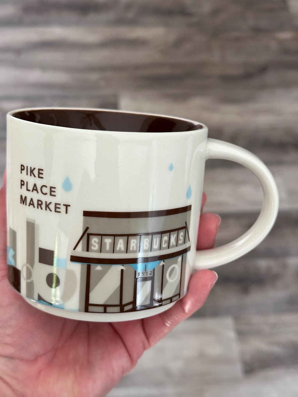 Starbucks Pike Place Market You Are Here Mug Collectible. Ship Fast!