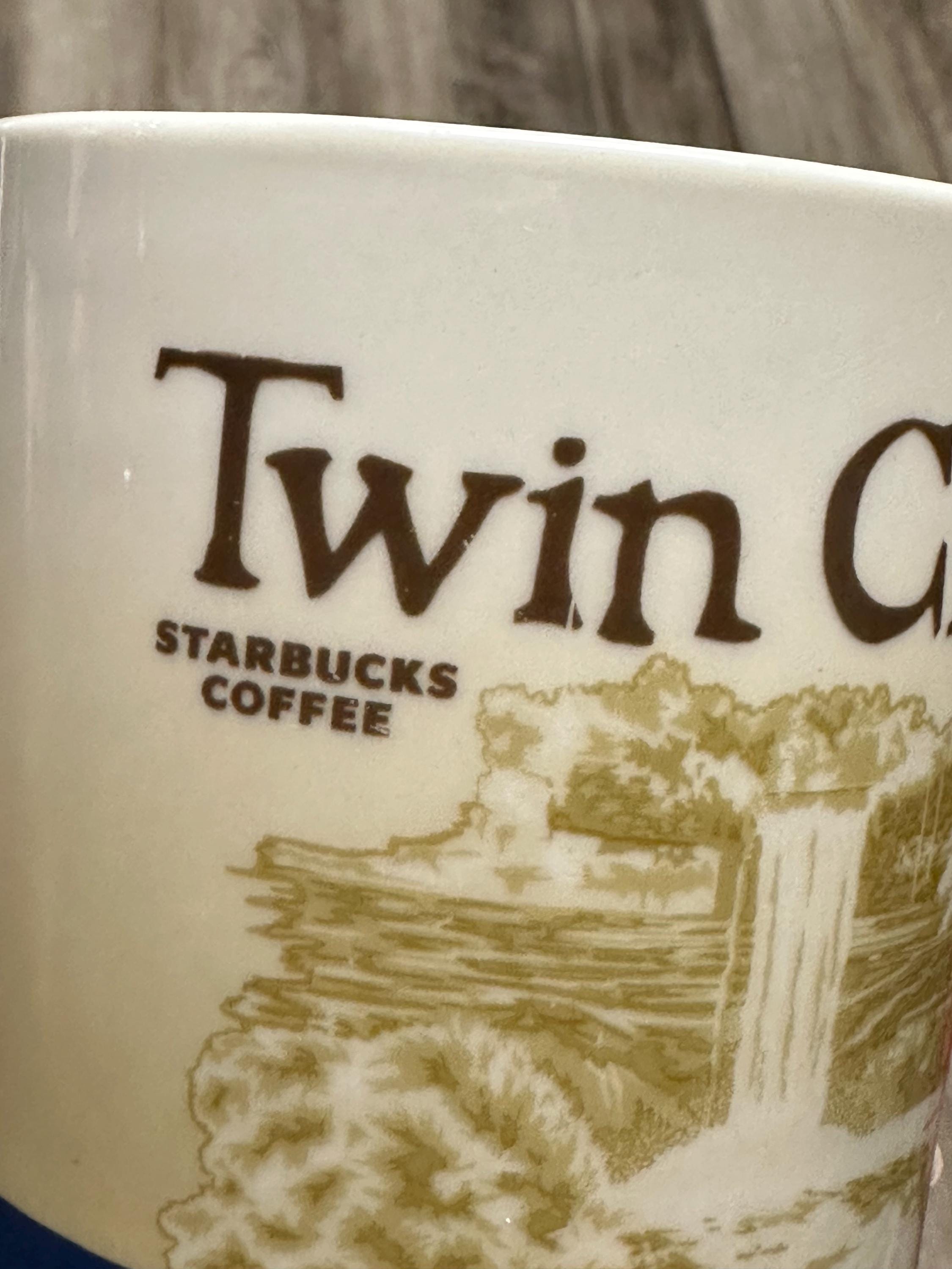Authentic Starbucks Twin Cities Global Icon Mug 16 oz 2012. Ship Fast!