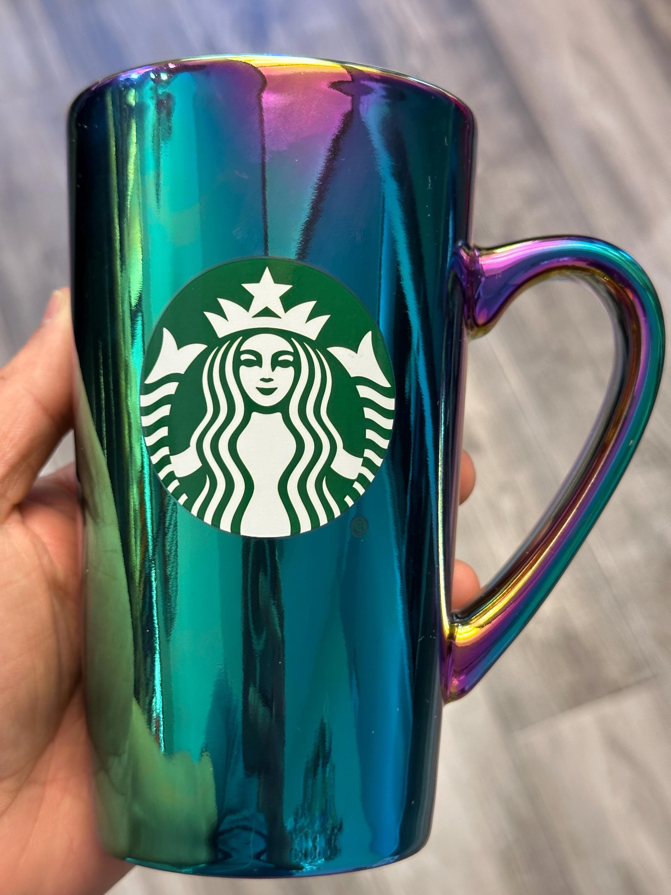 Starbucks Iridescent Rainbow Travel Mug 16oz – Holiday 2022, Retired. Ship Fast! | Little Joy Market