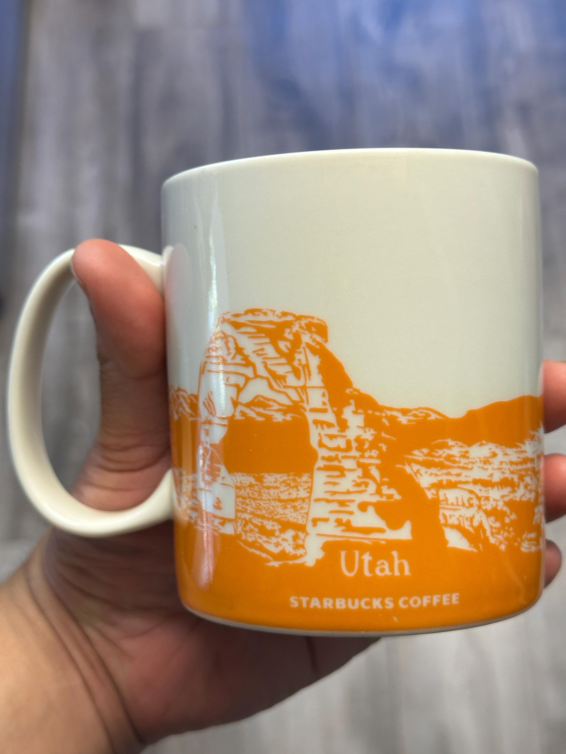 Starbucks Utah Global Icon Mug 2012 | 14 oz Rare Collectible. Ship Fast!