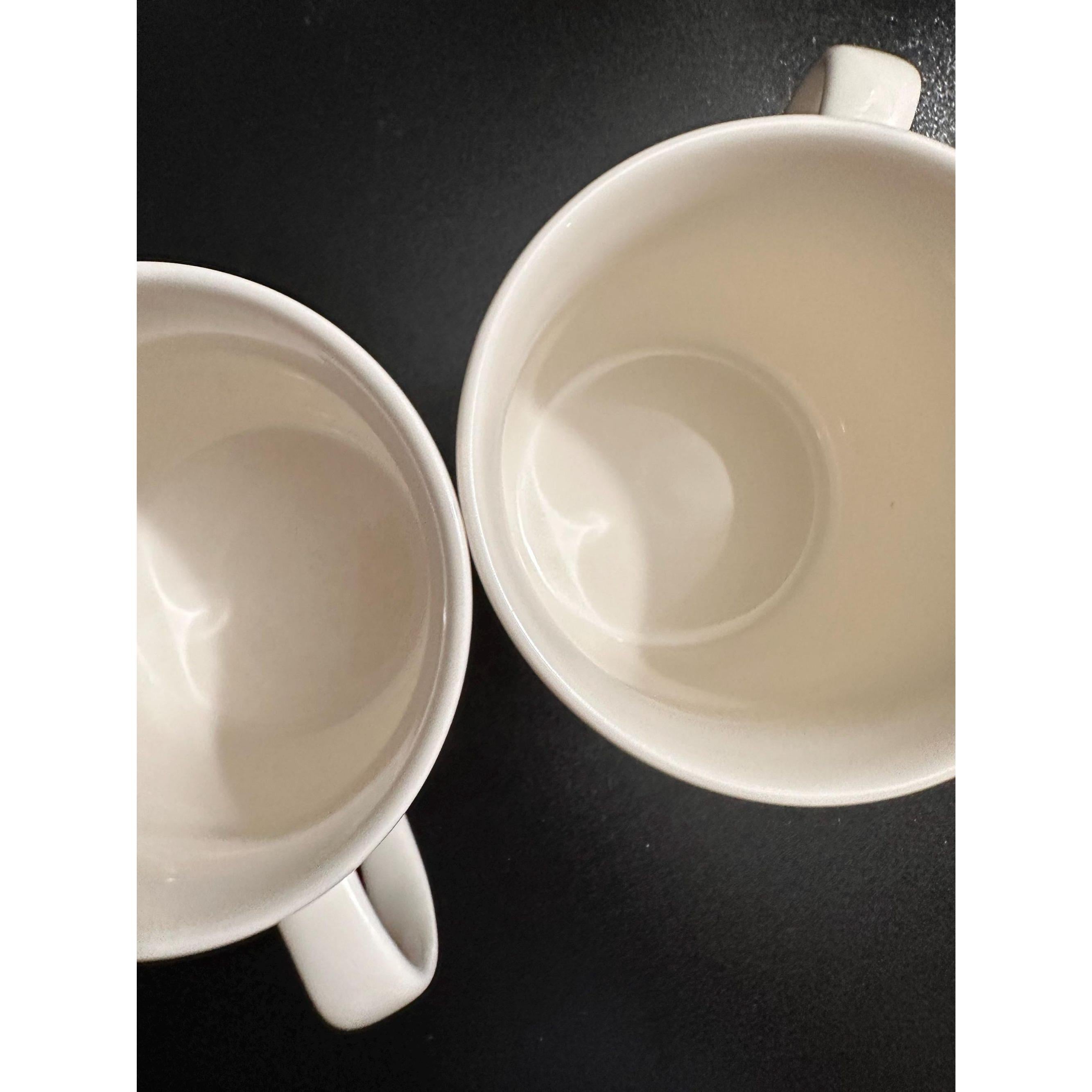 Starbucks “We Proudly Brew” Stacking Cups Set of 2. Ship Fast!