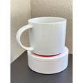 Starbucks White Stacking Mug | Red Rim, 16oz, 2012 Retired Collector Coffee Mug | Little Joy Market