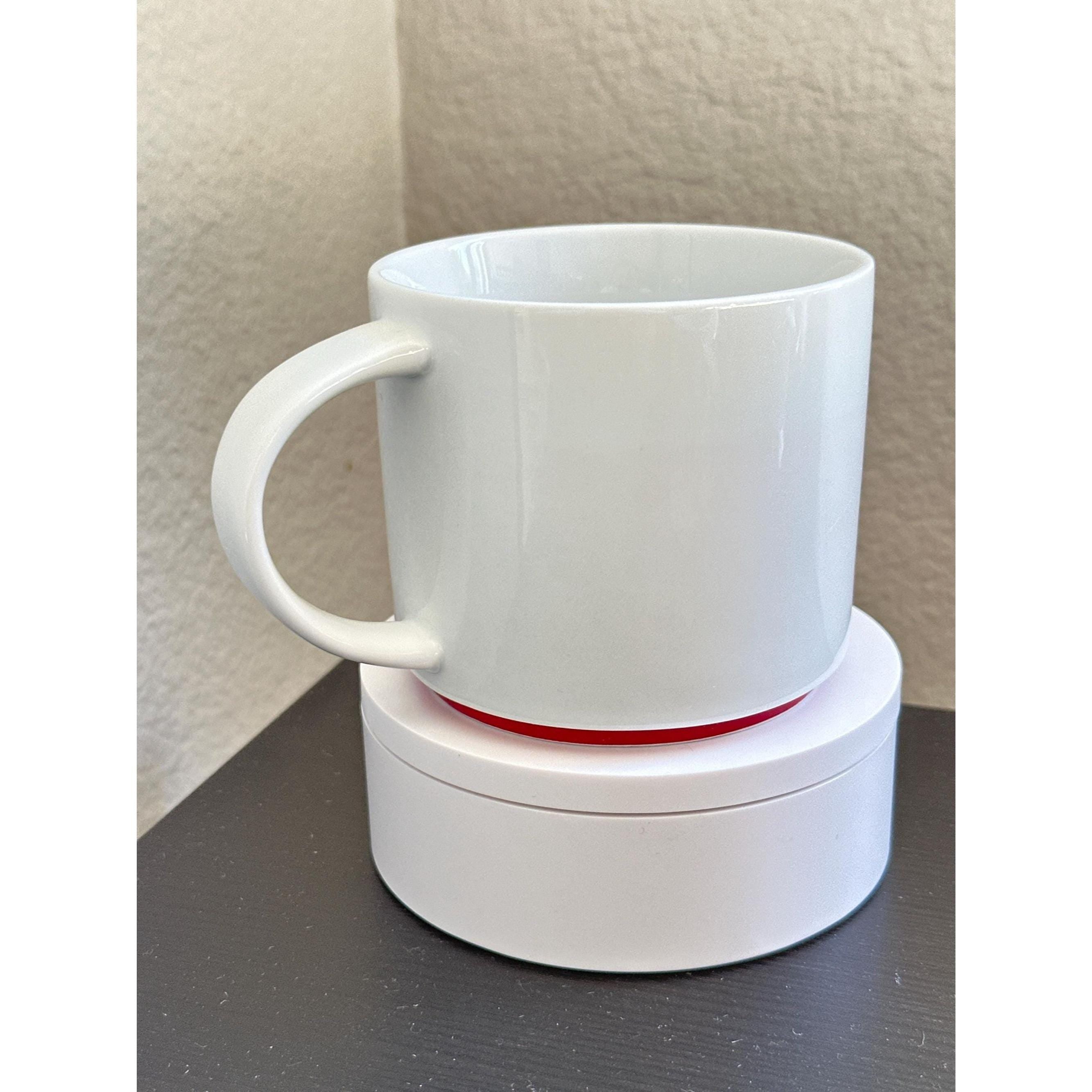 Starbucks White Stacking Mug | Red Rim, 16oz, 2012 Retired Collector Coffee Mug | Little Joy Market