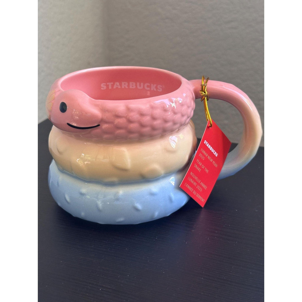 Starbucks Year of the Snake Mug: 2025 Lunar Zodiac Ceramic Mug (14 oz)