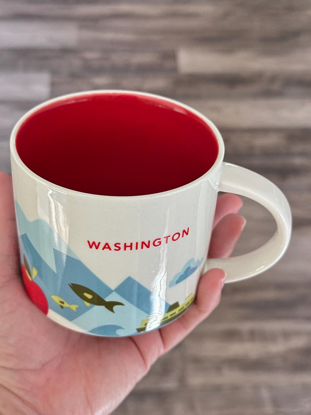 Starbucks Washington You Are Here Mug 14oz. Ship Fast!