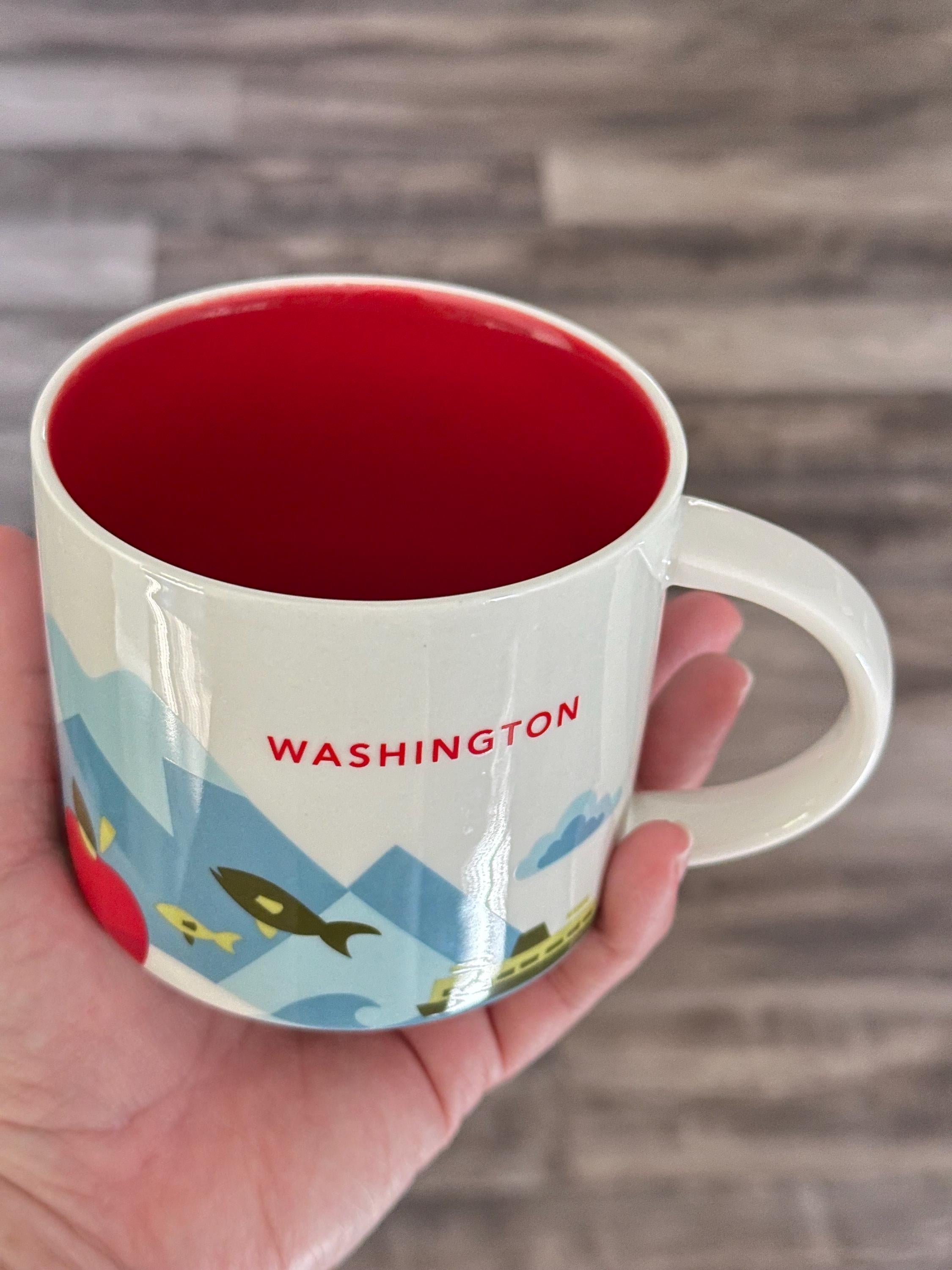 Starbucks Washington You Are Here Mug 14oz. Ship Fast!