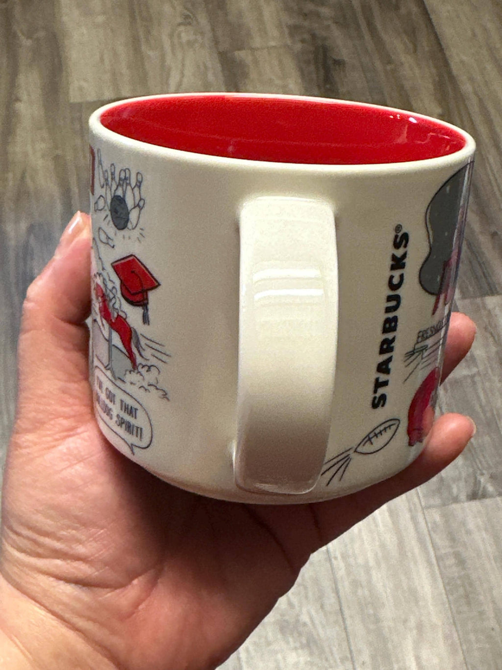 Starbucks Fresno State Bulldogs Campus Collection Mug 14oz 2022 EUC
