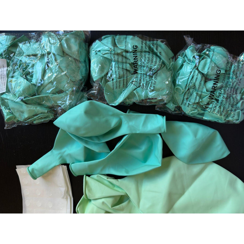 Mint Green Balloons| Pastel Mint Green Balloons | different sizes | Party balloons | 138 balloons. Ship fast!