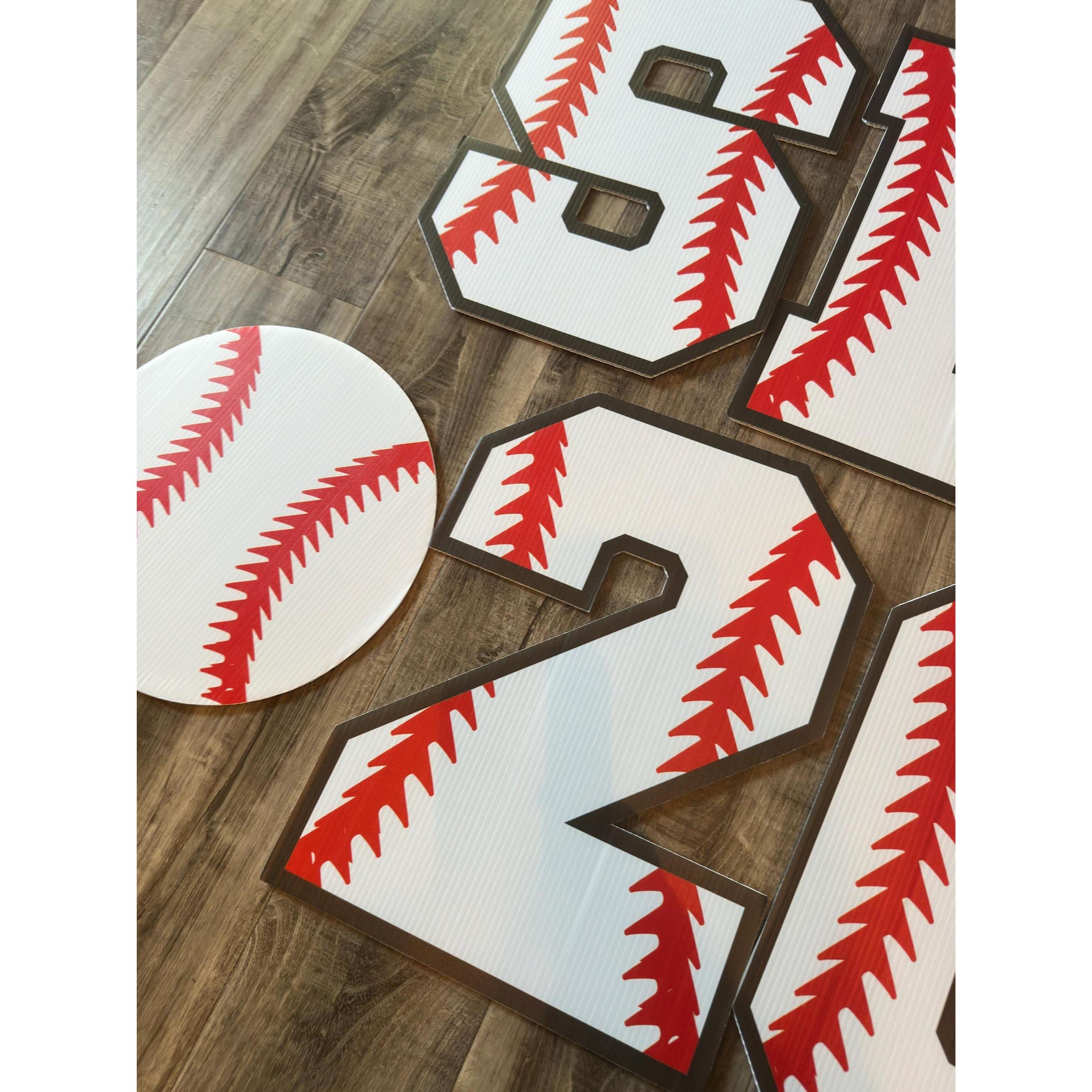 Senior 2025 Lawn Decor: Cardboard Graduation Party Signs (14x11). Ship Fast!