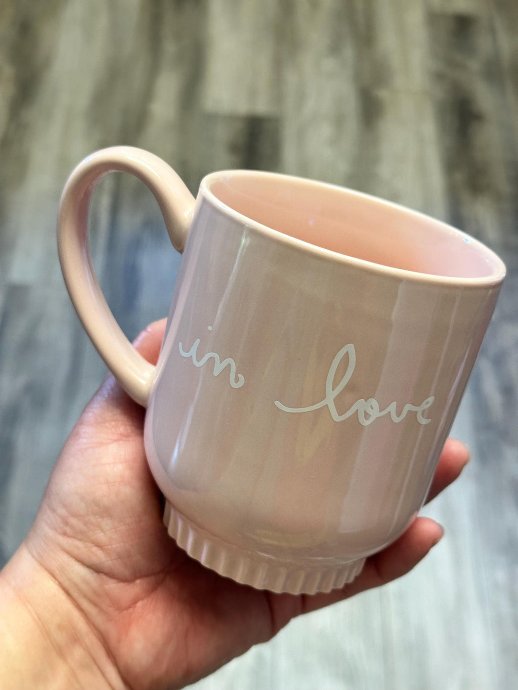 In love Mug 14 oz | Porcelain Coffee Cup. Ship Fast!