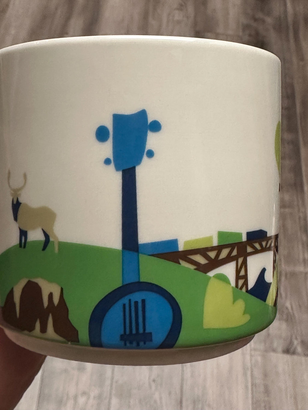 Starbucks Kentucky You Are Here Collection 14oz Ceramic Coffee Cup. Ship Fast!