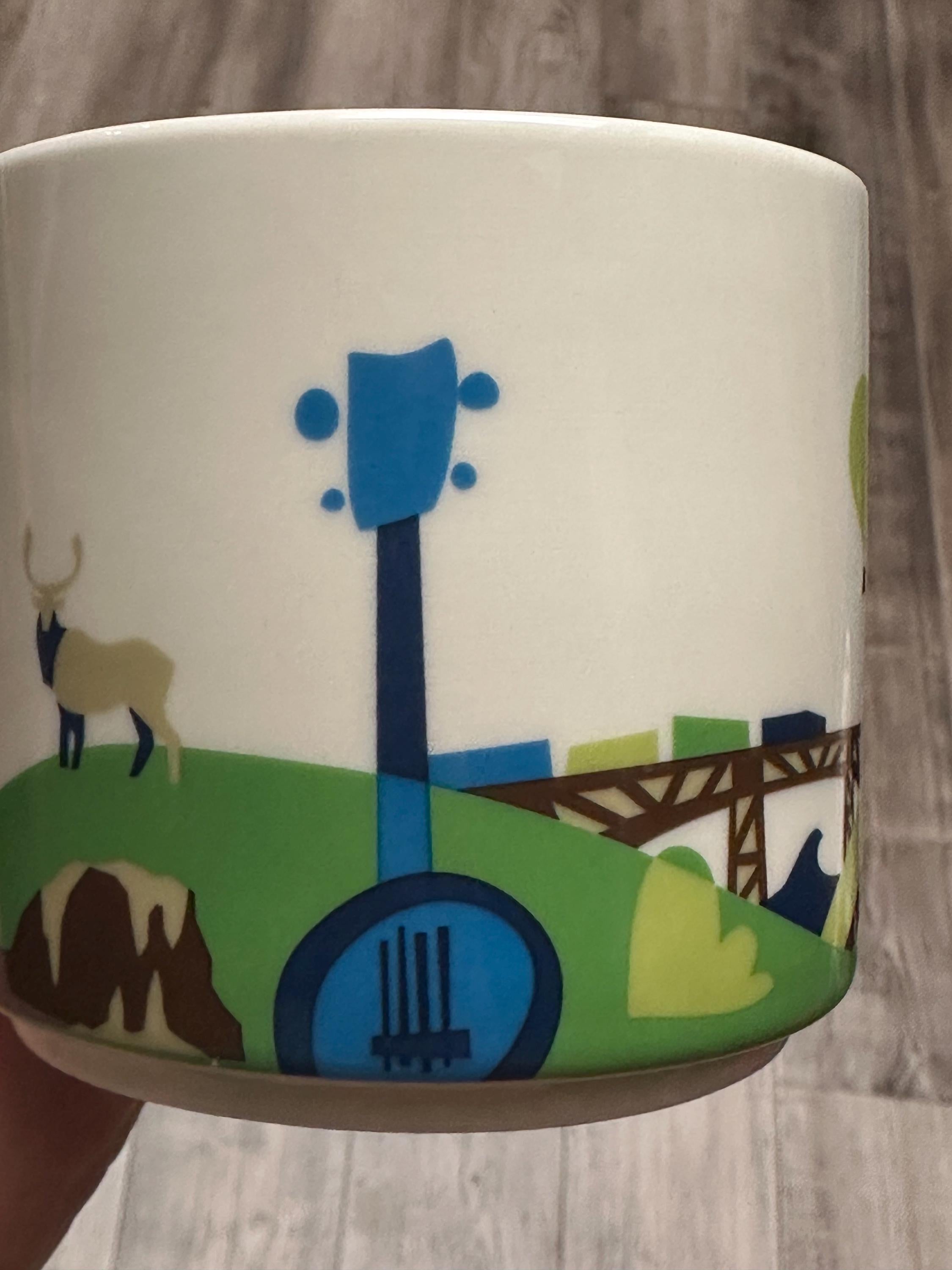 Starbucks Kentucky You Are Here Collection 14oz Ceramic Coffee Cup. Ship Fast!