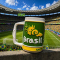 Brasil 2014 Large Mug Soccer Collectible Coffee Cup New | Little Joy Market