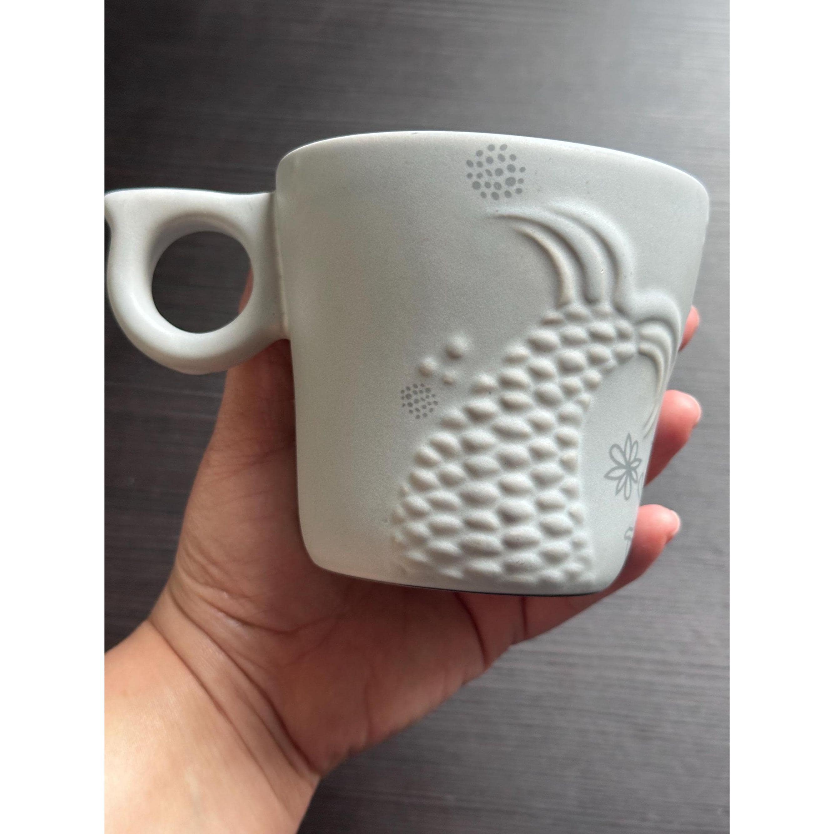 Starbucks Siren Tail Mug: 2016 Anniversary Gray Stoneware, 12 oz. Ship Fast
