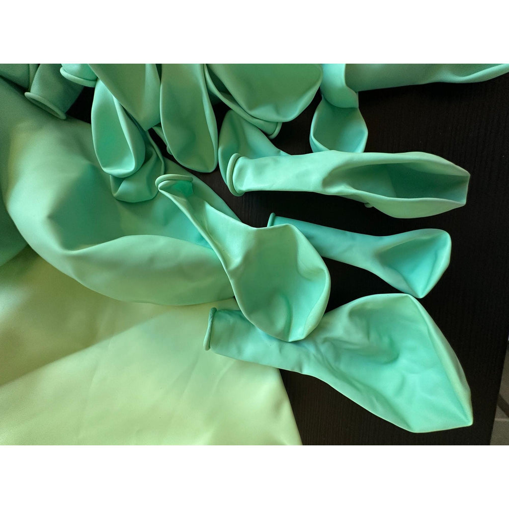 Mint Green Balloons| Pastel Mint Green Balloons | different sizes | Party balloons | 138 balloons. Ship fast!