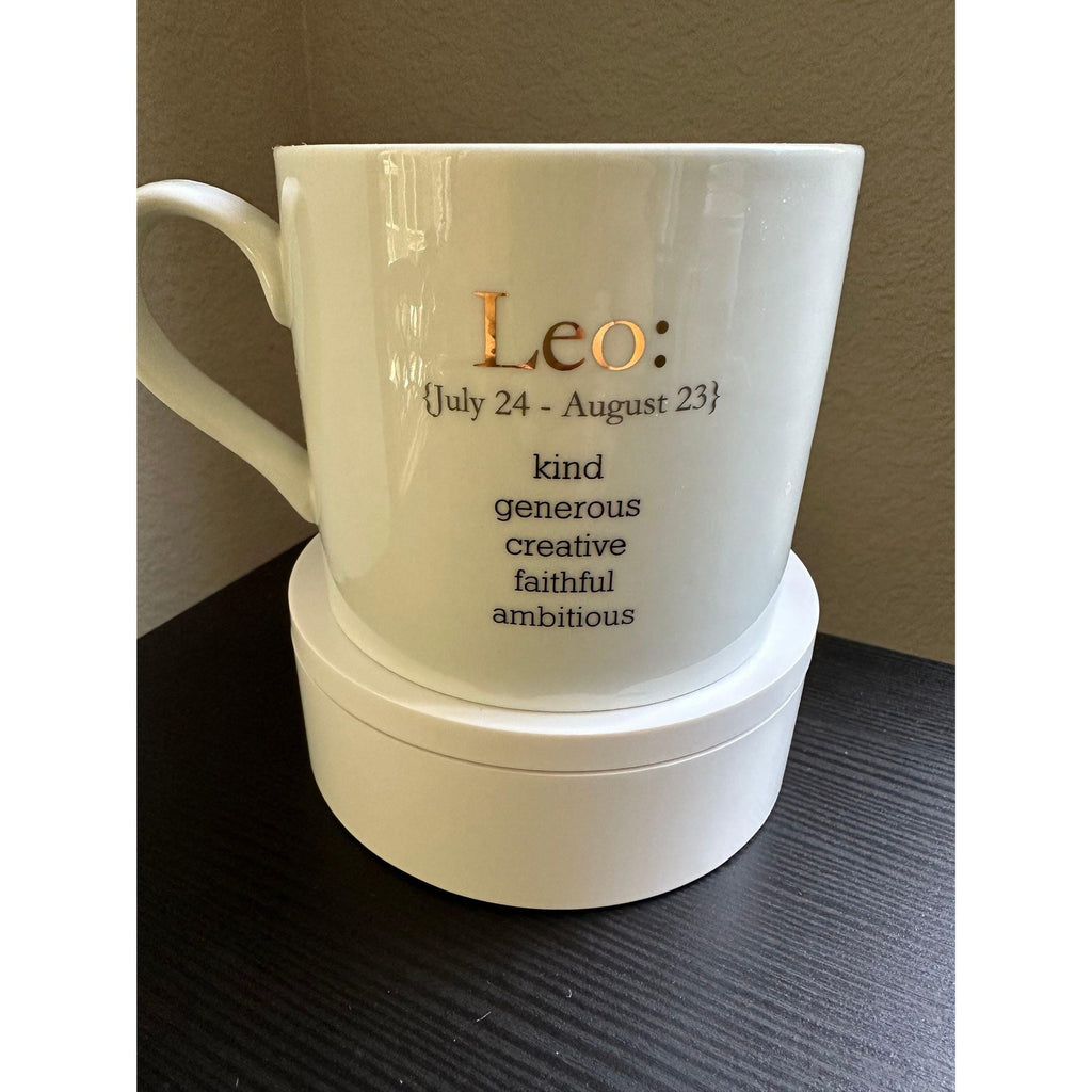 World Market Leo Zodiac Coffee Mug – Astrology Lover Gift. Ship Fast! | Little Joy Market