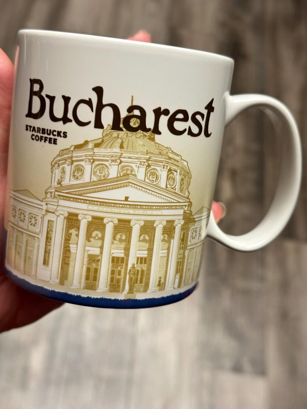 Authentic Starbucks Bucharest Global Icon Mug 16 oz. Ship Fast!