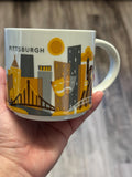Starbucks Pittsburgh You Are Here Collector Mug 14oz. Ship Fast!