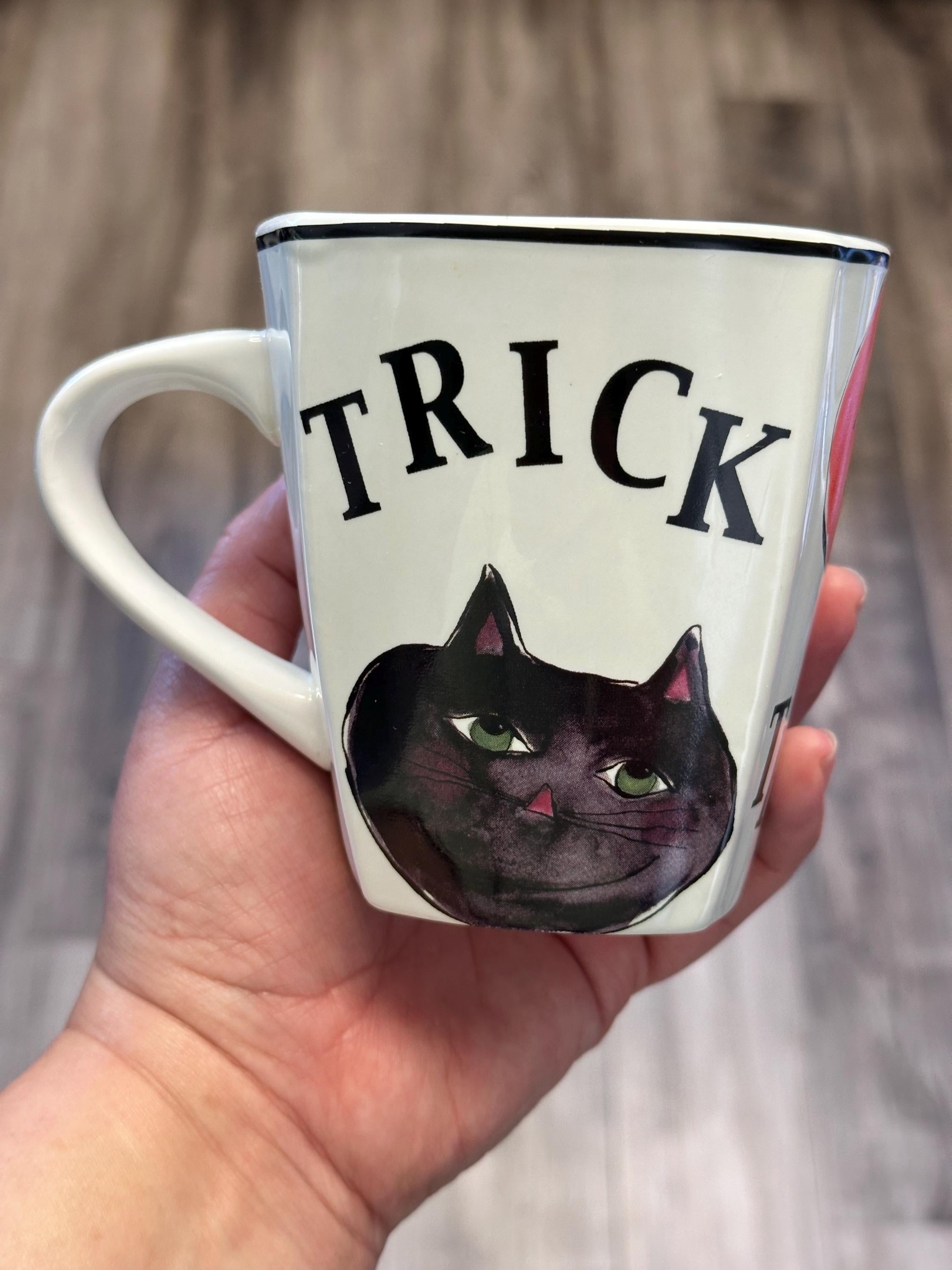 Trick or Treat Halloween mug. New! Ship Fast!