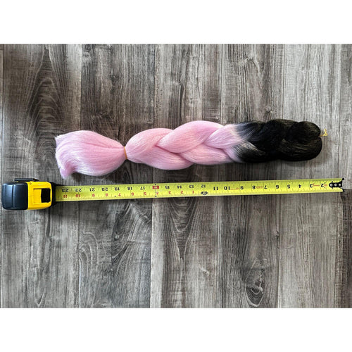 23" Jumbo Braid Wig: Colorful Synthetic Hair Extension | The Corner of Everything