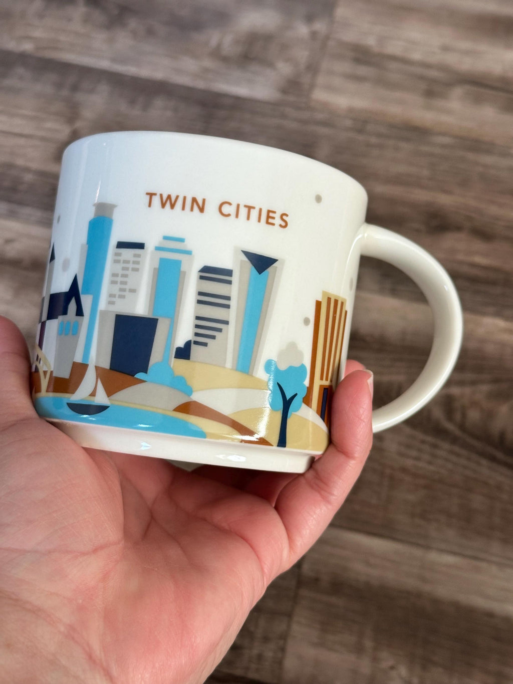 Starbucks Twin Cities You Are Here Mug | Minnesota Skyline Mug 14oz. Ship Fast!