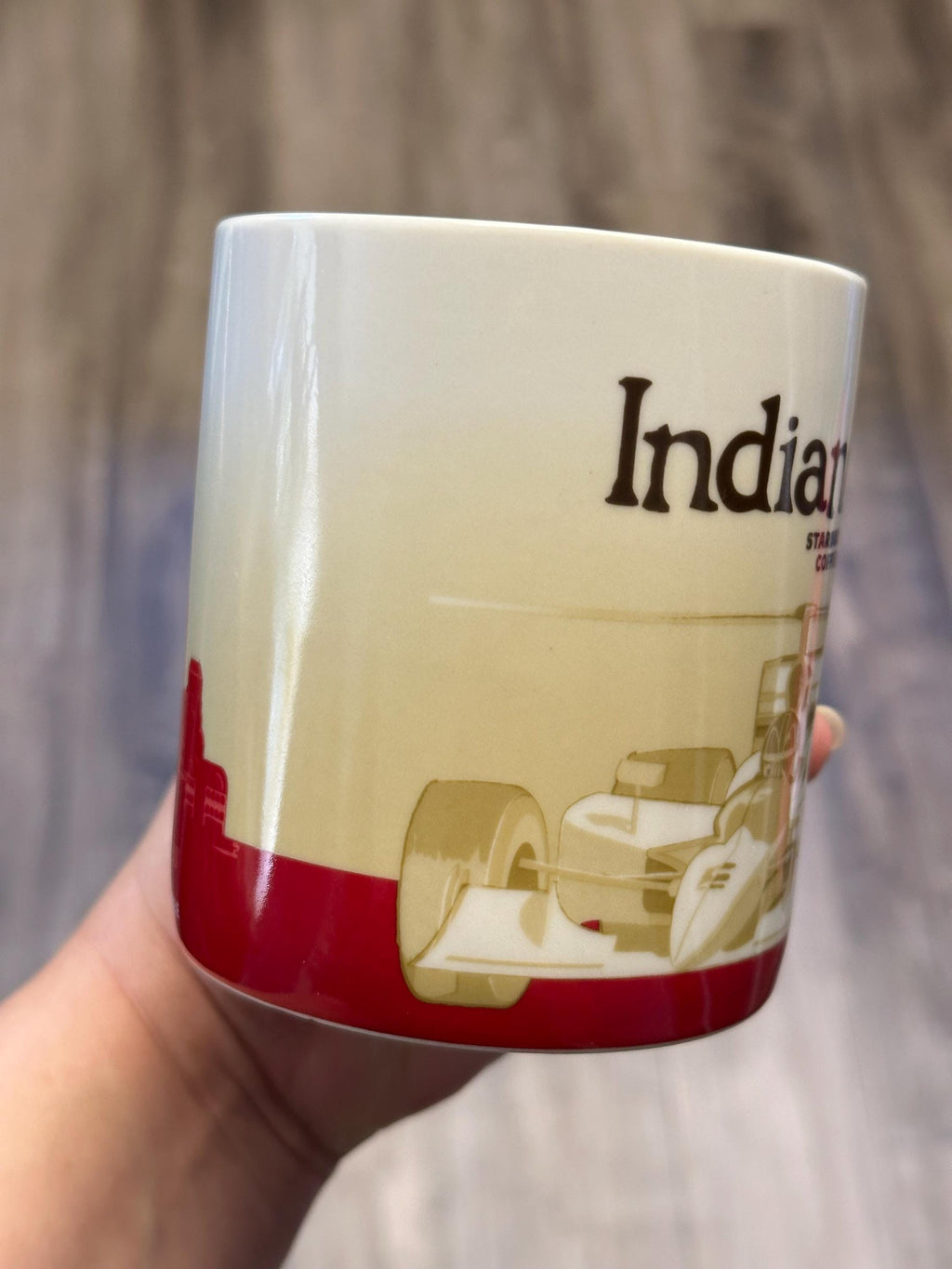 Starbucks Indianapolis City Mug 16oz Coffee Cup Collector GUC. Ship Fast!