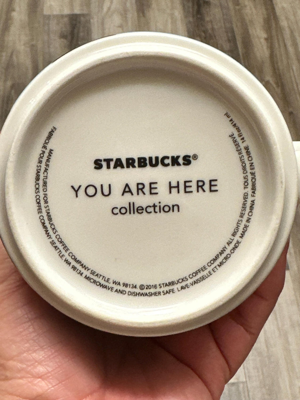 Starbucks Maryland You Are Here Mug 14 oz. EUC. Ship Fast!