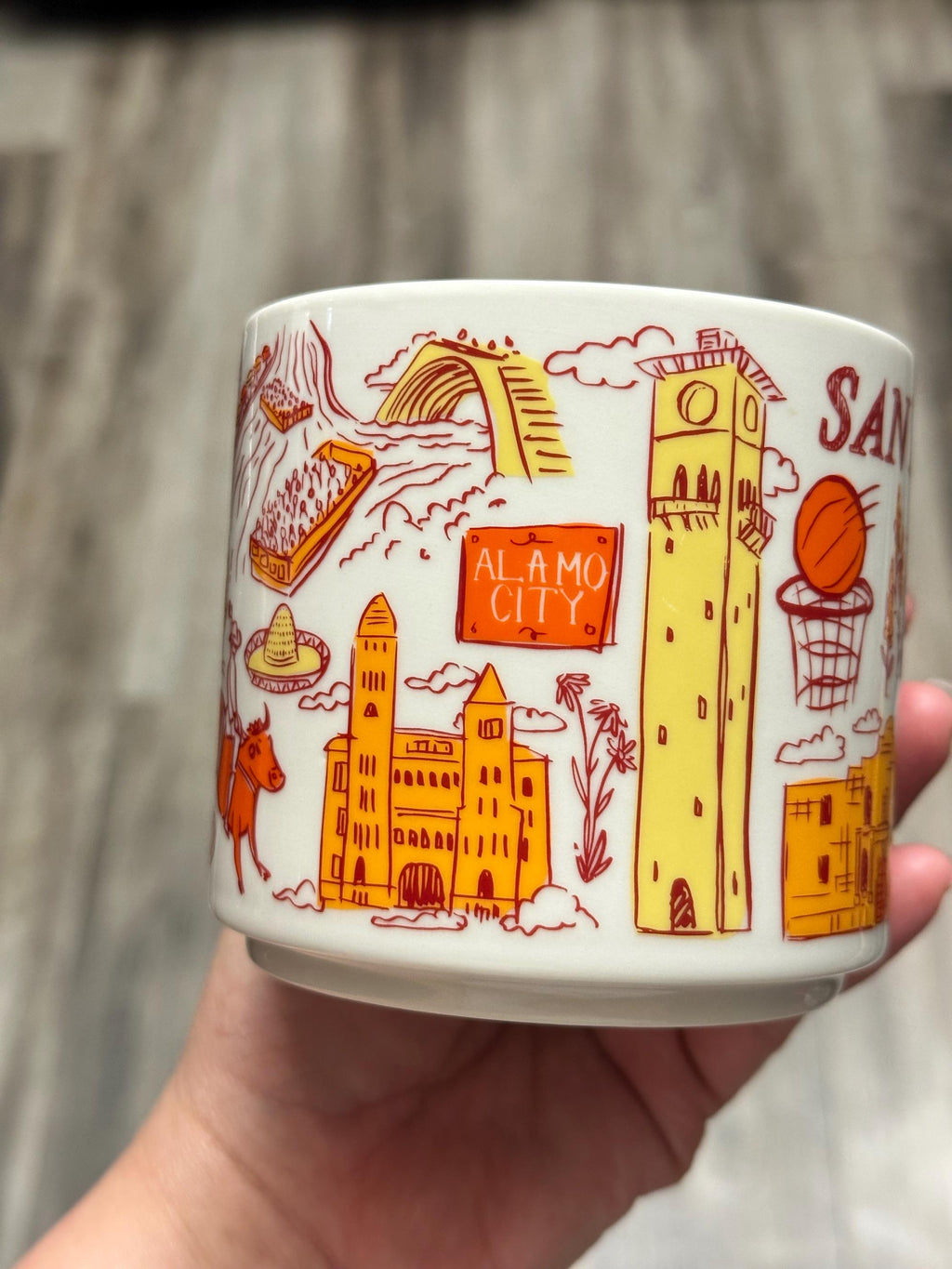 Starbucks San Antonio Been There Series Mug 14 oz. EUC. Ship Fast!