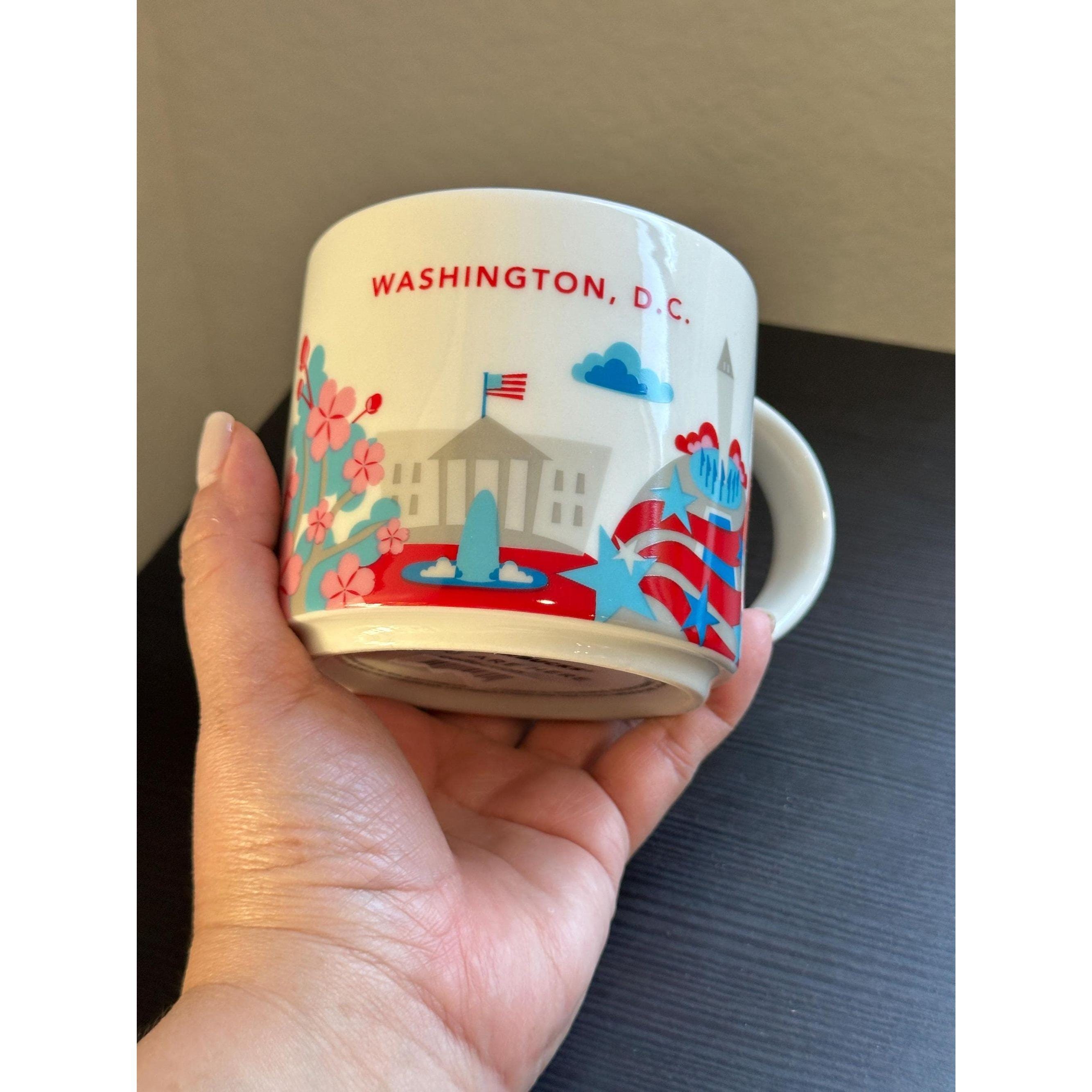 Starbucks Washington DC You Are Here mug 14oz. EUC. Ship Fast!