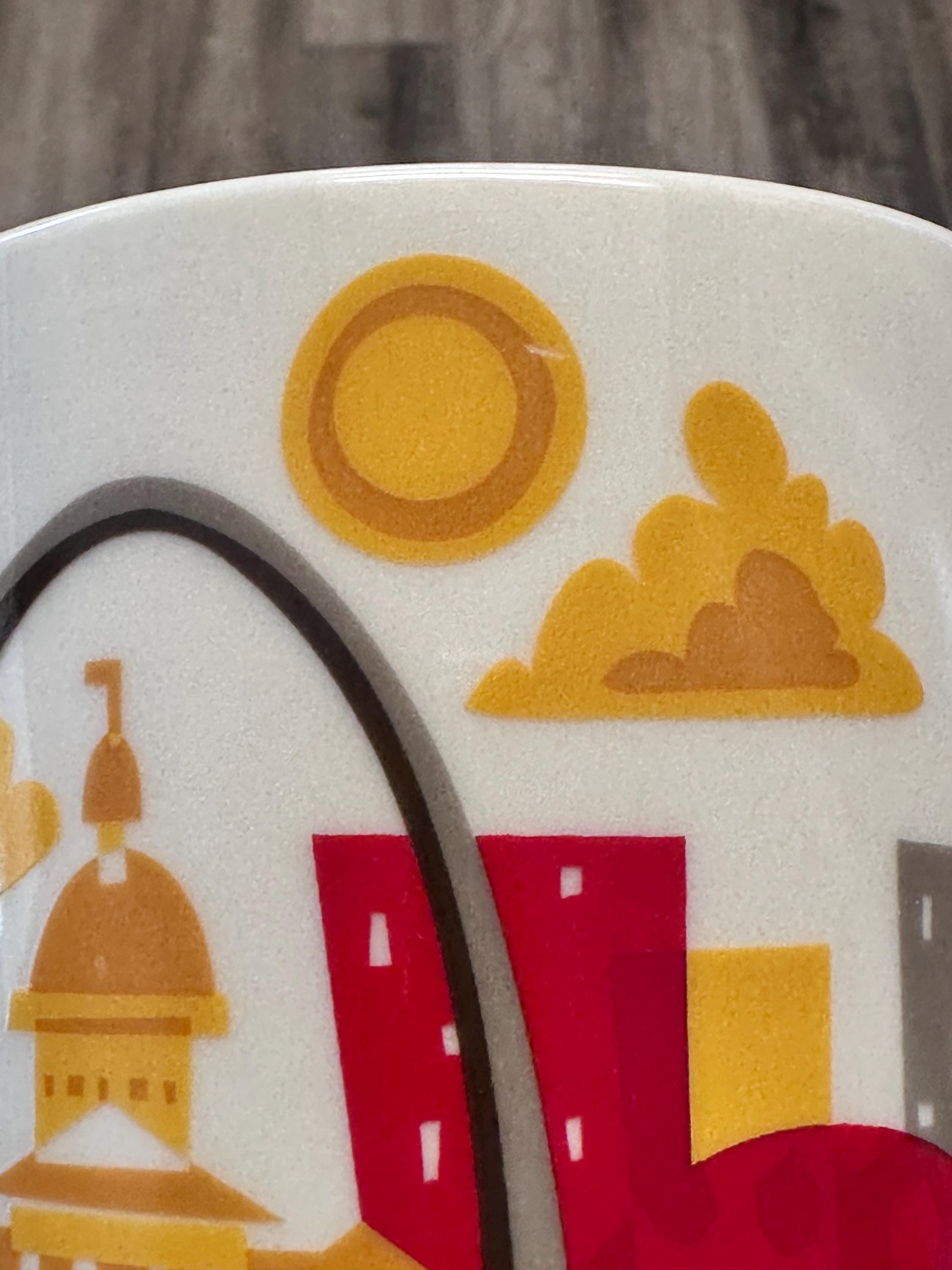 Starbucks ST Louis You Are Here Collection Mug 14oz. Ship Fast!