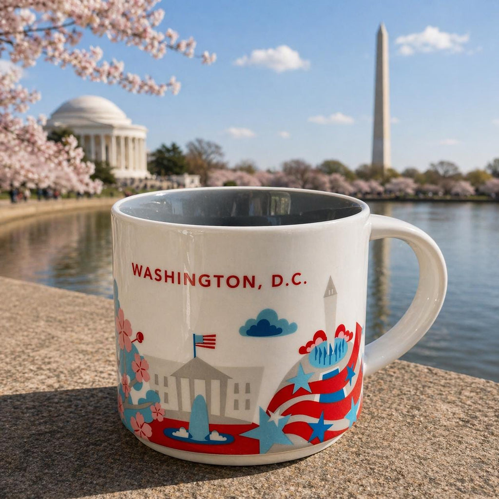 Starbucks Washington DC You Are Here mug 14oz. EUC. Ship Fast! | Little Joy Market