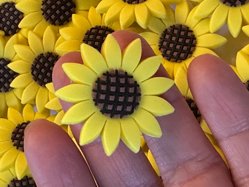 Sunflower Shoe Charm | Charm PVC Clog Accessory. Ship Fast!
