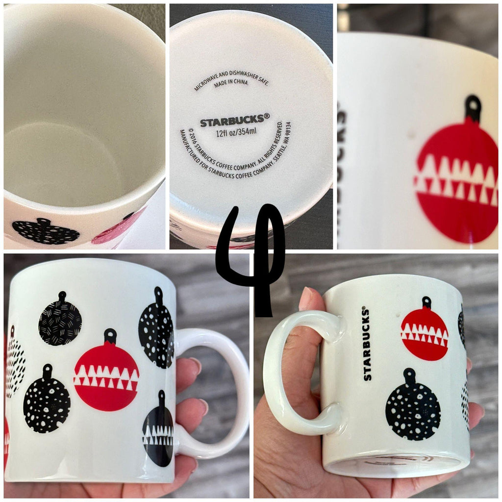 Starbucks Christmas Mug 12oz (2016). Ship Fast!