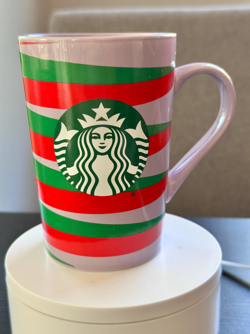 Starbucks Holiday Mug – Purple Mermaid Logo, 11oz, Crack. Ship Fast!