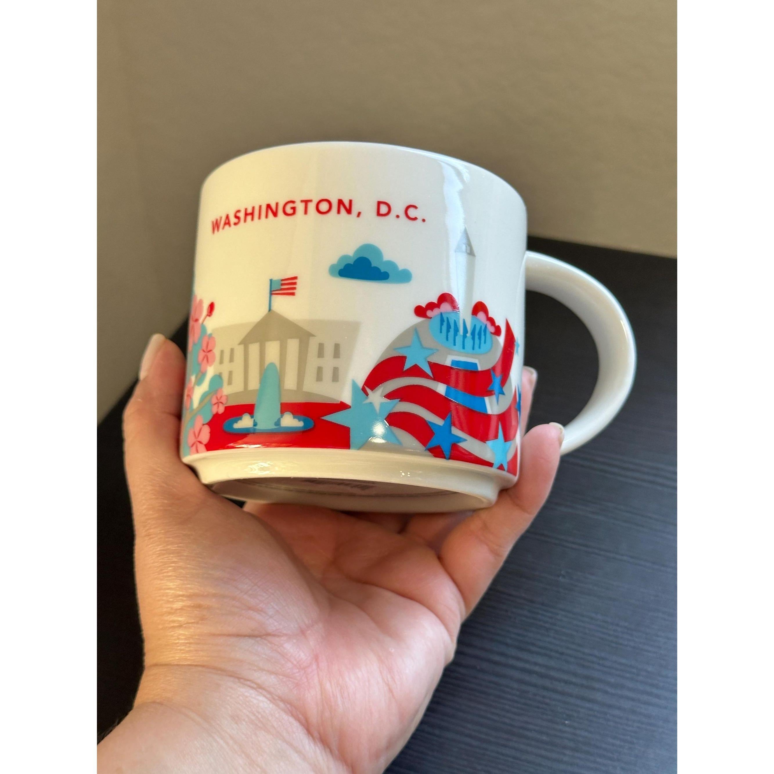 Starbucks Washington DC You Are Here mug 14oz. EUC. Ship Fast!