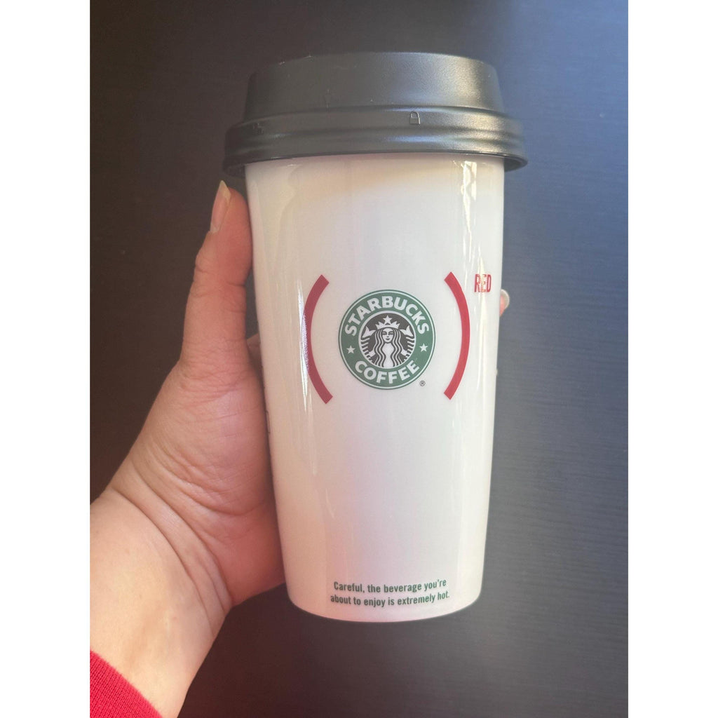 Starbucks 2010 Red Double Wall Travel Tumbler 12oz – Vintage Mug