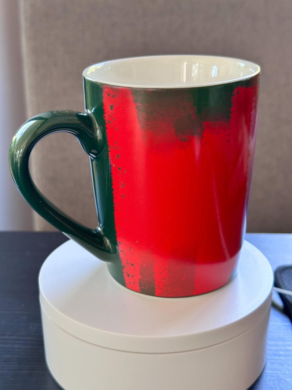 Starbucks Holiday Mug: Green 2021 Teacup, 10 Oz. Ship Fast!