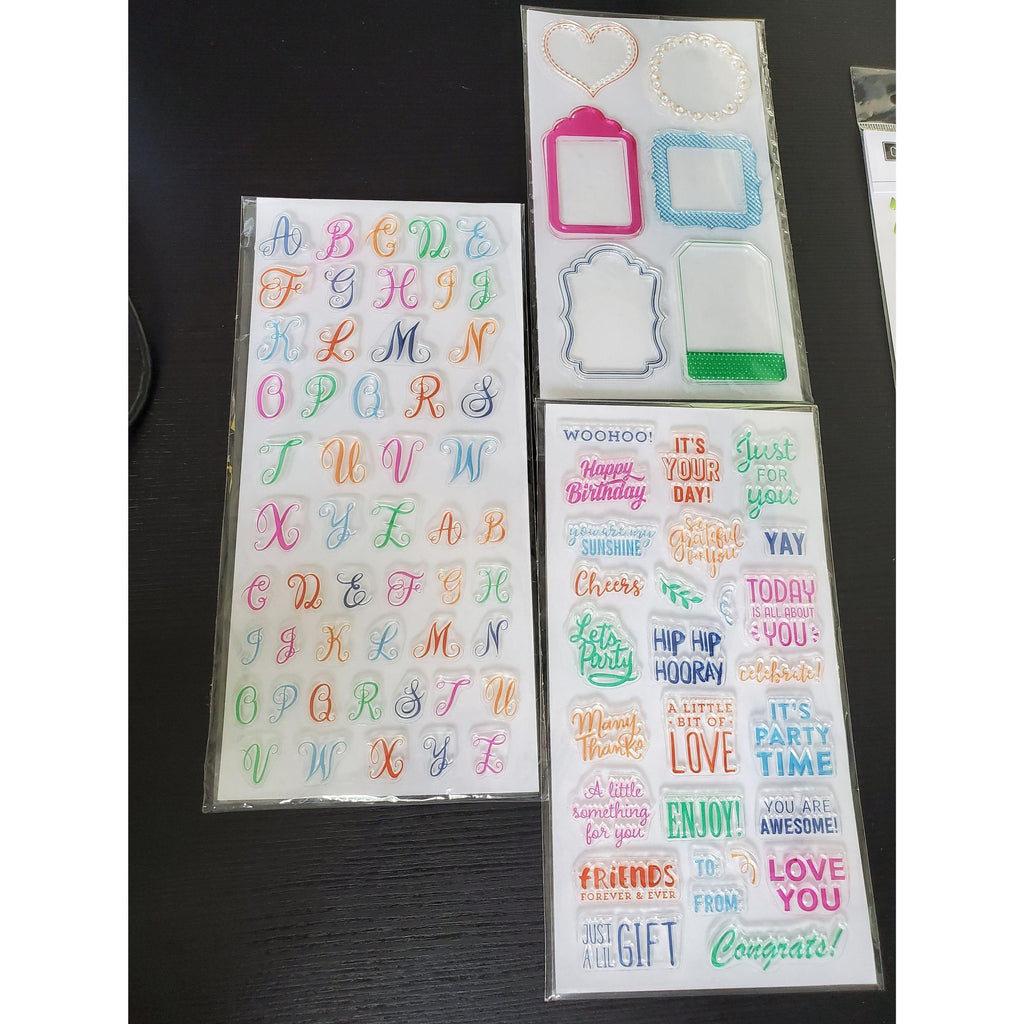 Concord and 9th Stamp Bundle – Stamps, Stencil & Craft Smart Lot. Ship Fast!