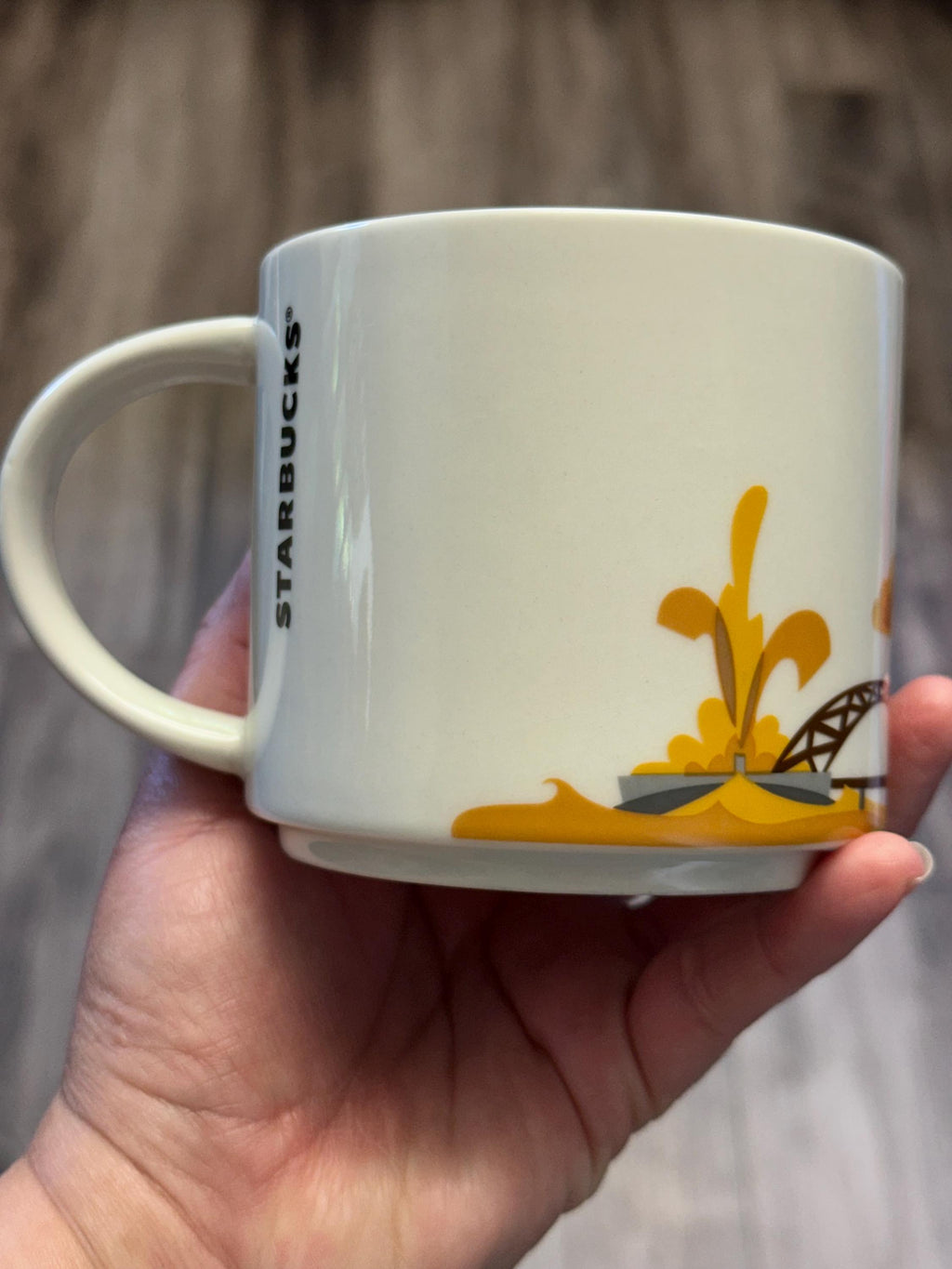 Starbucks Pittsburgh You Are Here Collector Mug 14oz. Ship Fast!