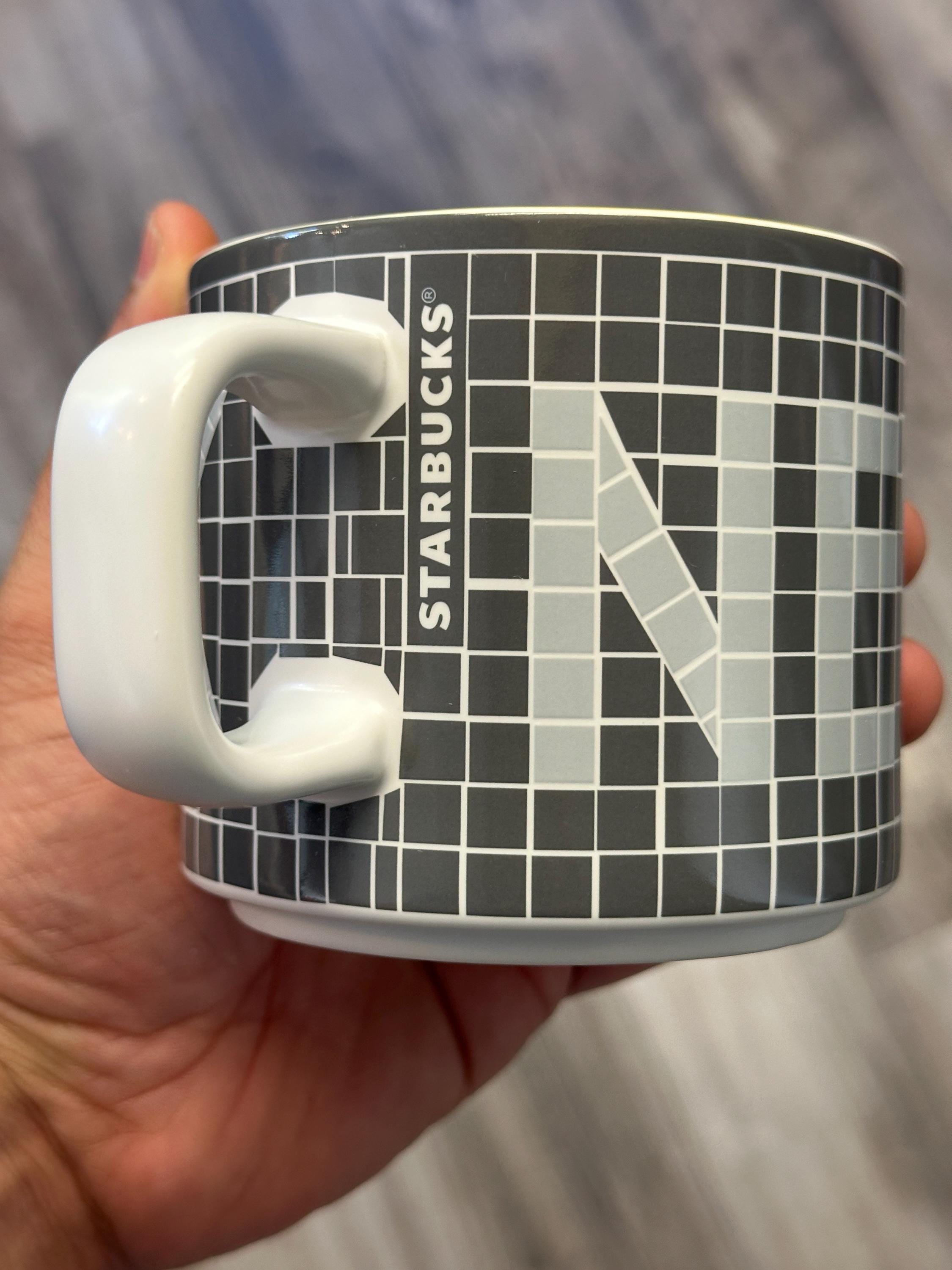 Starbucks New York Subway Tile Mug Pigeon Grey 12oz – Ship fast! | Little Joy Market