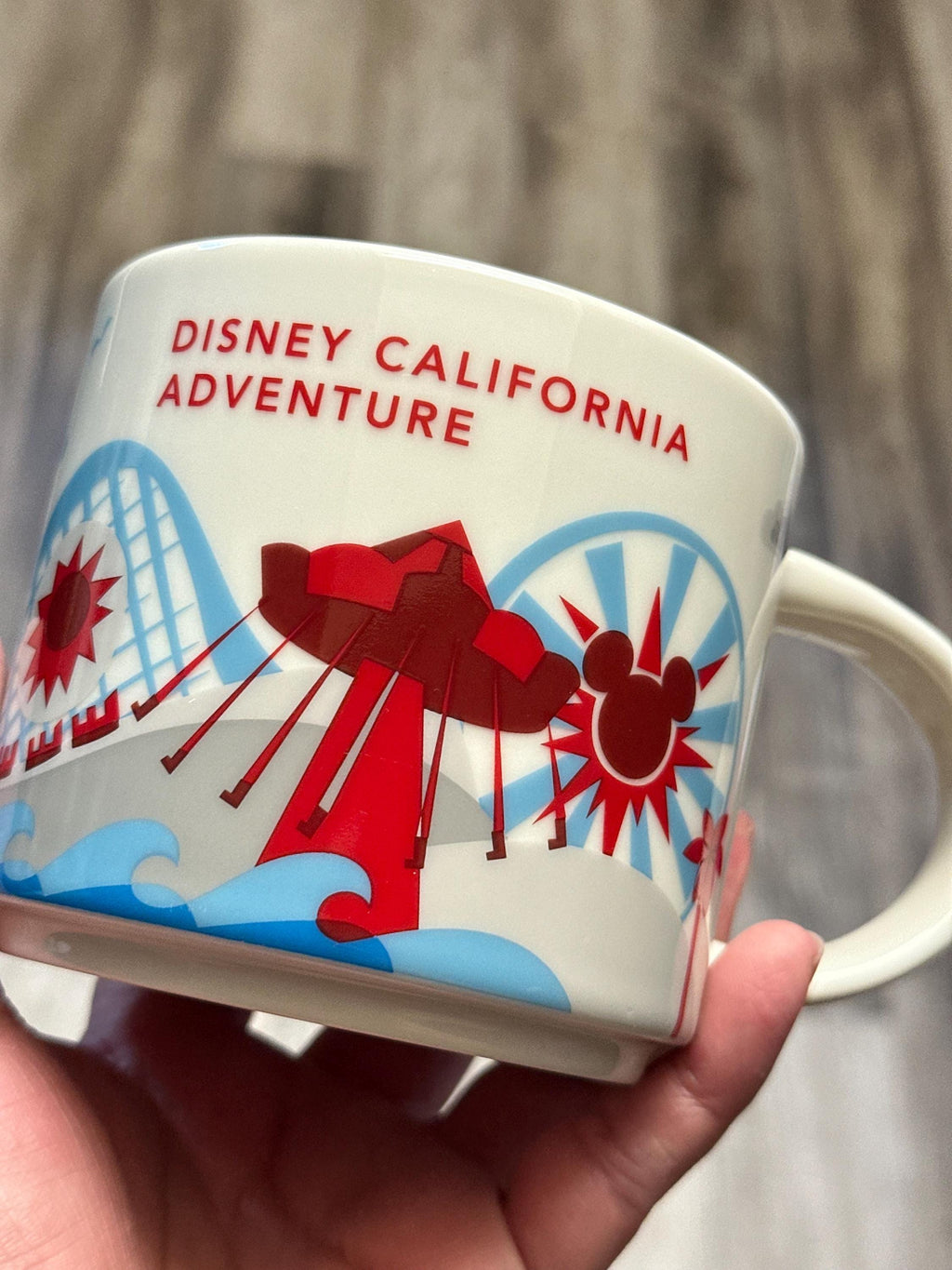 Starbucks Disney California Adventure You Are Here Mug. Ship Fast!