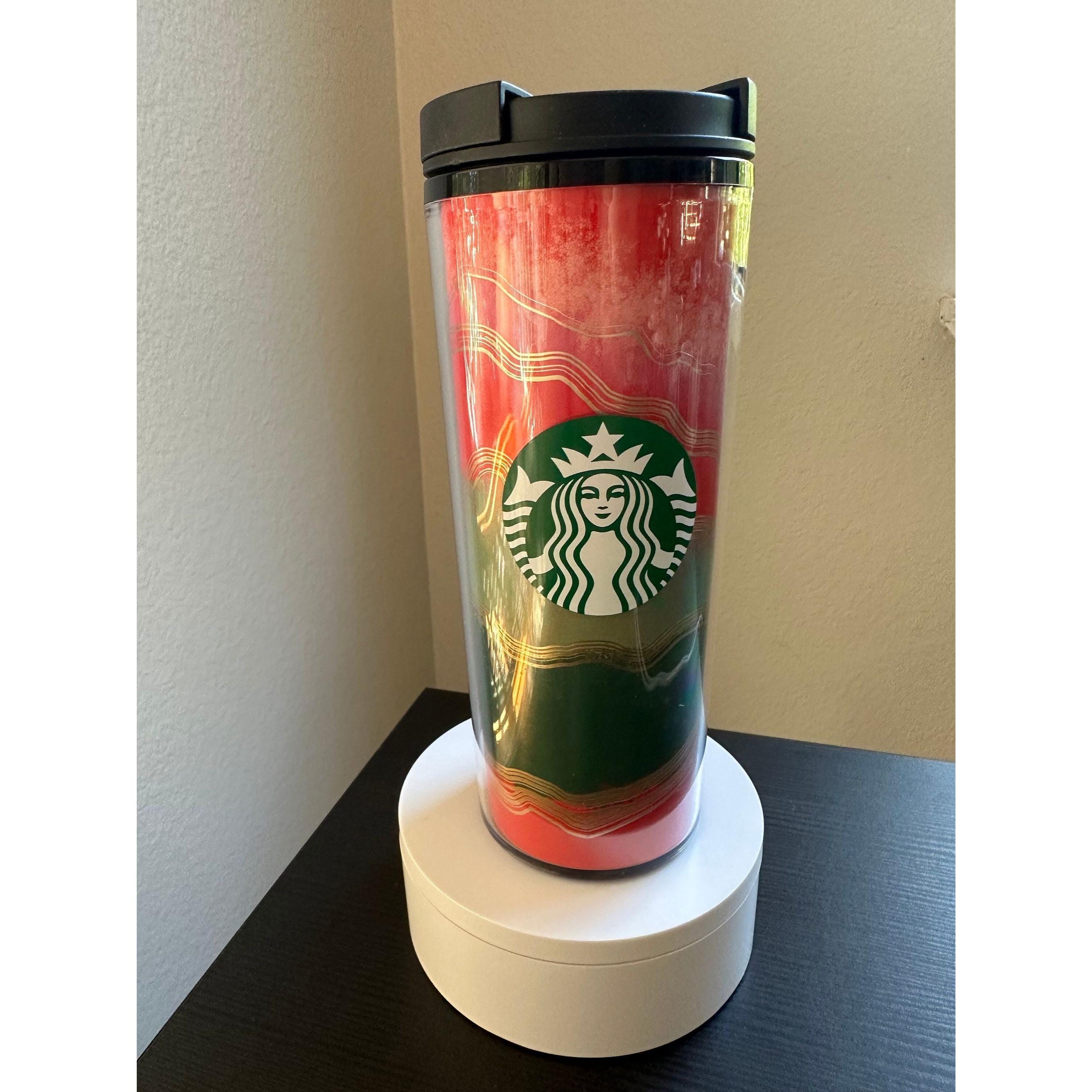 Starbucks Holiday Tumbler 16oz Red and Green Swirl. Ship Fast! | Little Joy Market