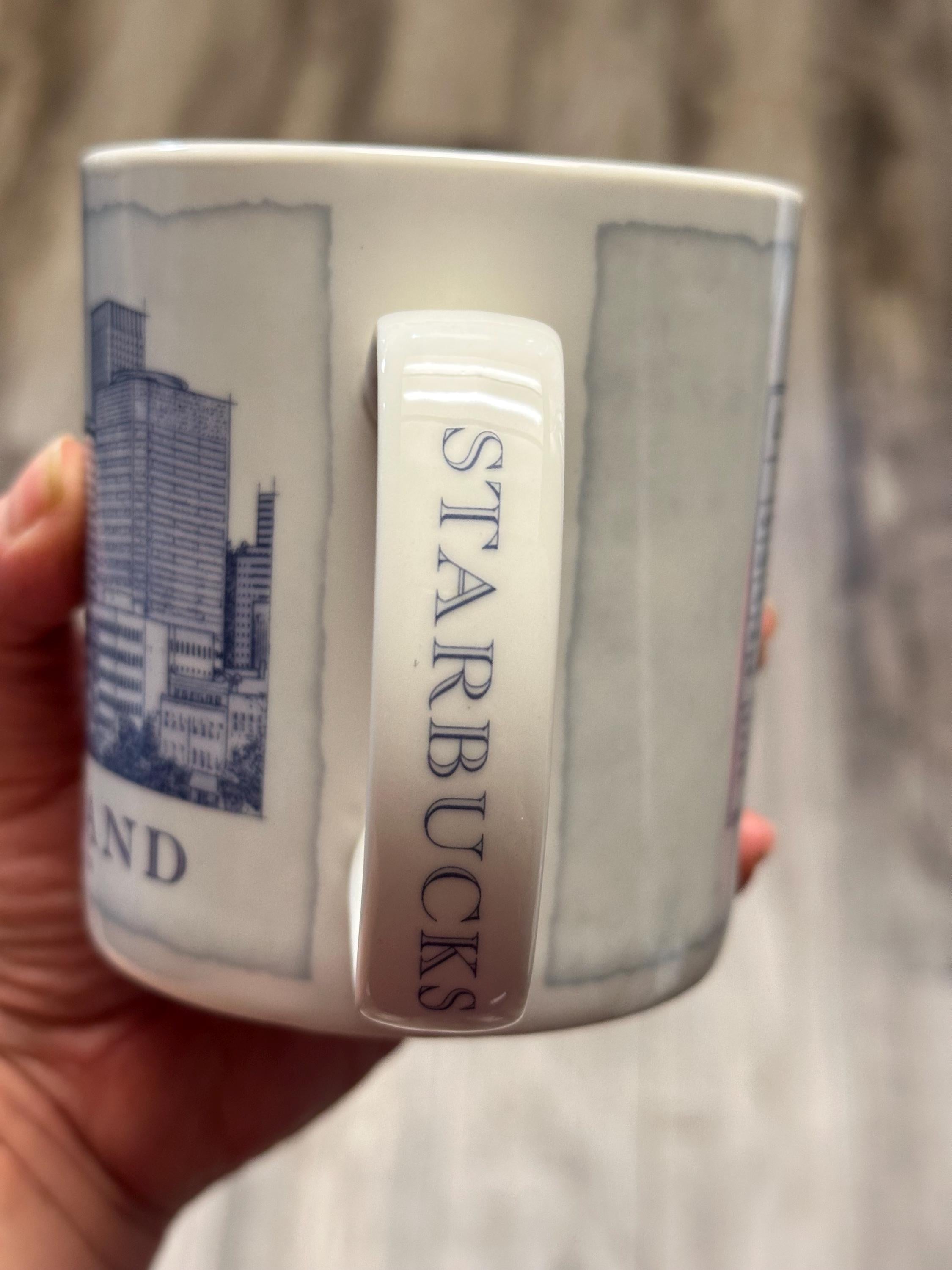 Starbucks Portland Collector Series Coffee Mug 18 oz. Ship Fast!